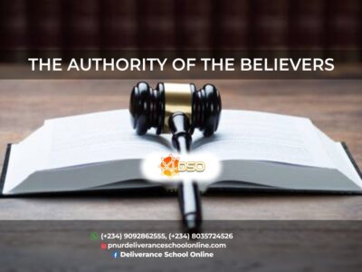 THE AUTHORITY OF THE BELIEVER