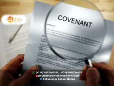COVENANTS – How they Affect People